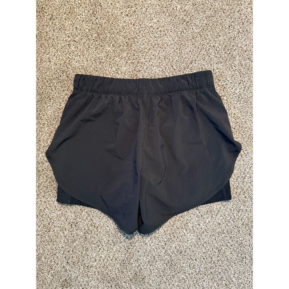 Nike Women's Dri-FIT Flex 2-in-1 Running Shorts Size Medium Black - Picture 2 of 15